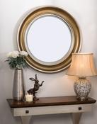 Berlin Mirror | Small | Brass and Silver Champagne — MIRRORS.IE image