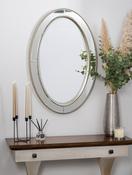 Melbourne Oval Mirror | Champagne Beading — MIRRORS.IE image