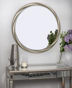 Sydney Mirror | Large Round | Champagne Silver — MIRRORS.IE image