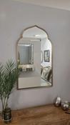 Agra Mirror | Arched Brass — MIRRORS.IE