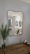 Dunmore Mirror | Warm Brass — MIRRORS.IE