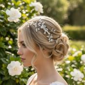 Athena Bridal Jewellery Style #Holly Hair Comb image