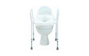 Toilet Seat Aid with Adjustable Height