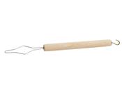 Button Hook &amp; Zip Puller Wood Extra Long