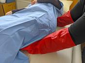 Slide Sheet Glove / Dressing Sleeve