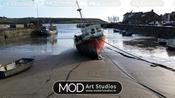 Youghal Boats at Low Tide