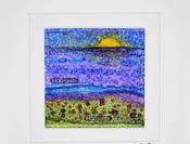 MOD ART 'Happy Days' Original Irish Landscape Painting OP218