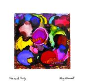 MOD ART - Original Irish Landscape Ink Painting, Seaweed Party OIP188 image