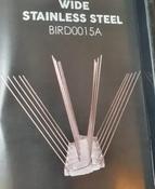 Wide Stainless Steel Bird Spiking