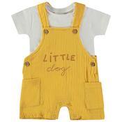 160057 LITTLE DOG DUNGAREES 2PCE