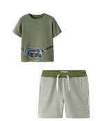 HENNI SHORTS SET - Green