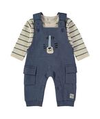 LIVING MY BEST LIFE - DUNGAREE 2PCE
