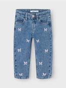 NMFBELLA MOM EMB JEANS 3285-BE NOOS image