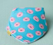 PINK BABYBOO THREE PIGS BIB image