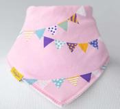 PINK BABYBOO PARTY TIME BIB image