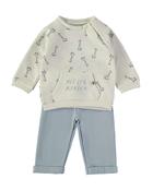 HI ITS AFRICA 2 PCE SET TOP &amp;amp; PANTS image