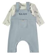 HI ITS AFRICA 2PCE DUNGAREE &amp;amp; TOP image