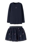 VEROSS TULLE SKIRT SET NAVY