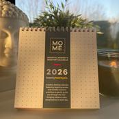 MoMe Weekly Desktop Calendar 2026 — mo me