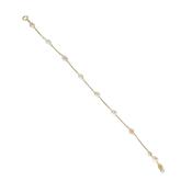 9kt Gold Multi Baroque Pearl Bracelet