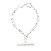 Sterling Silver T-Bar Bracelet - 'The Emily Bracelet' image