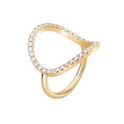 Diamond Ring in 18kt Yellow Gold - Serendipity Collection