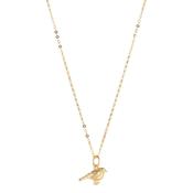 9kt Gold Robin Bird Pendant