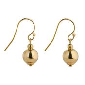 Gold Filled Ball Drop Earrings