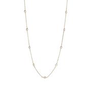 9kt Gold 18" Multi Baroque Pearl Necklace image