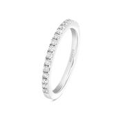Daily Diamond Half Eternity Ring - Platinum image