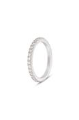 Daily Diamond Half Eternity Ring - Platinum image