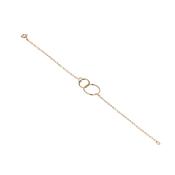 Gold Filled Double Circle Bracelet