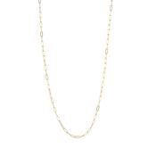 Gold Filled Paperclip Chain 36" Necklace
