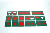Metal Inscribed + Concentric Figures (13 in set)