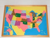 USA Puzzle Map + control maps