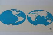 2 Control maps of Continents (labelled +unlabelled)