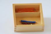 Teen beads ( 9 bead bars of 10 + coloured bead stair)