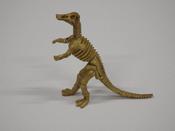 Hadrosaur skeleton model                  (12L x 11H cm)