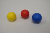 wooden balls set of 3         ( 4 cm diameter)