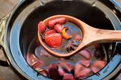 FLASK OF MULLED WINE, EGGNOG, APPLE CIDER OR HOT CHOCOLATE