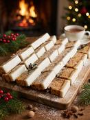 Light Christmas Cake Platter