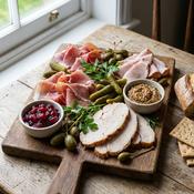 Festive Cold Meats Platter
