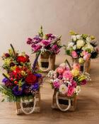 Flower Arrangement in Gift Bag
