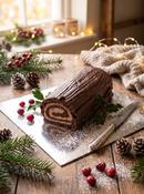 Butter Cream Yule Log