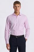 Tailored Fit Pink Royal Oxford Non-Iron Cotton Shirt