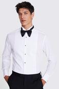 Tailored Fit White Marcella Wing Collar Dress Shirt image