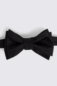 Black Silk Self-Tie Bow Tie image
