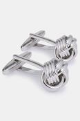 Silver Knot Cufflinks image