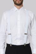 White Clip-On Braces image