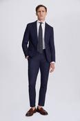 Slim Fit Blue Twisted Suit image